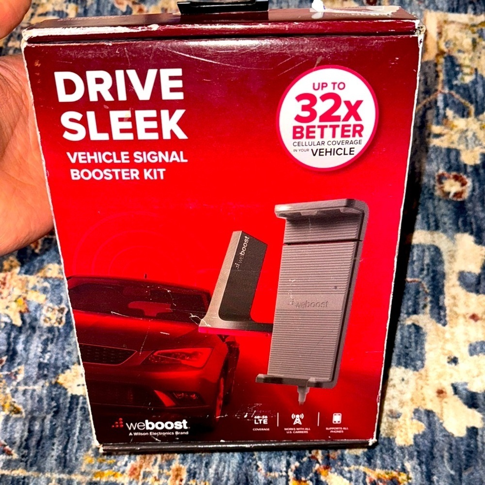 SALE NWT weBoost Drive Sleek Vehicle Signal Booster (blk) Kit CAR TRUCK VAN SUV